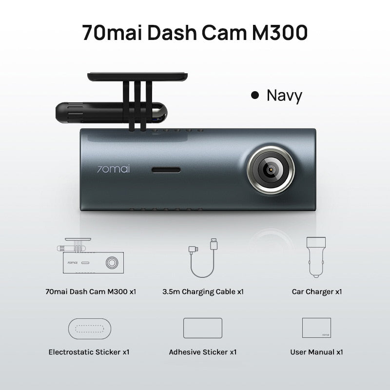 Products 70mai Dash Cam M300 Car DVR