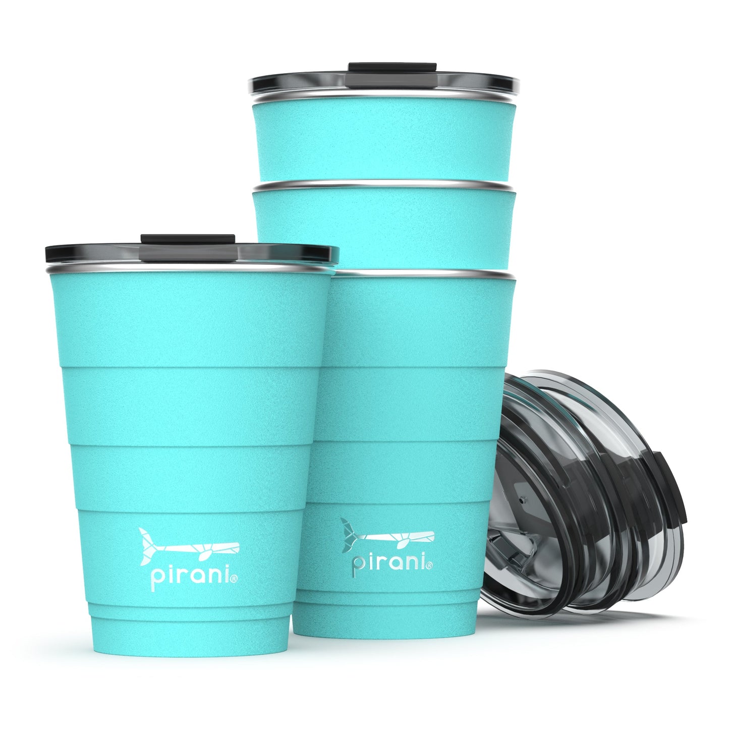 16 oz. Party Tumbler - 4 Pack - Backyard BBQ Set