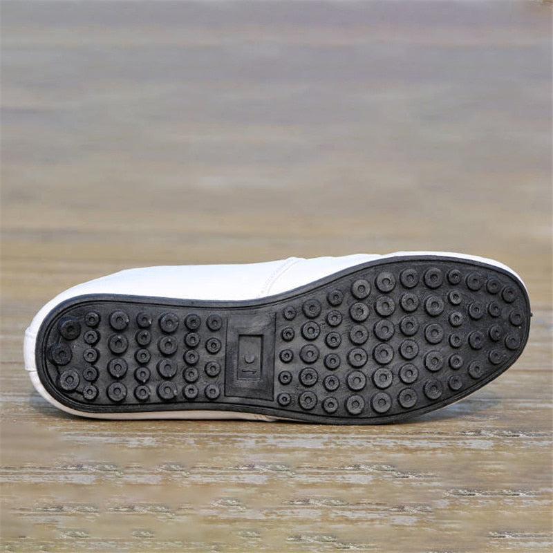 2021 Breathable Solid Color Slip Men Driving Shoes Spring And Autumn New Style Breathable Men's Peas Shoes the British Sneakers