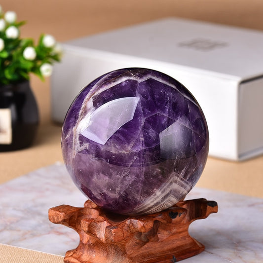 Natural Dream Amethyst Ball Polis