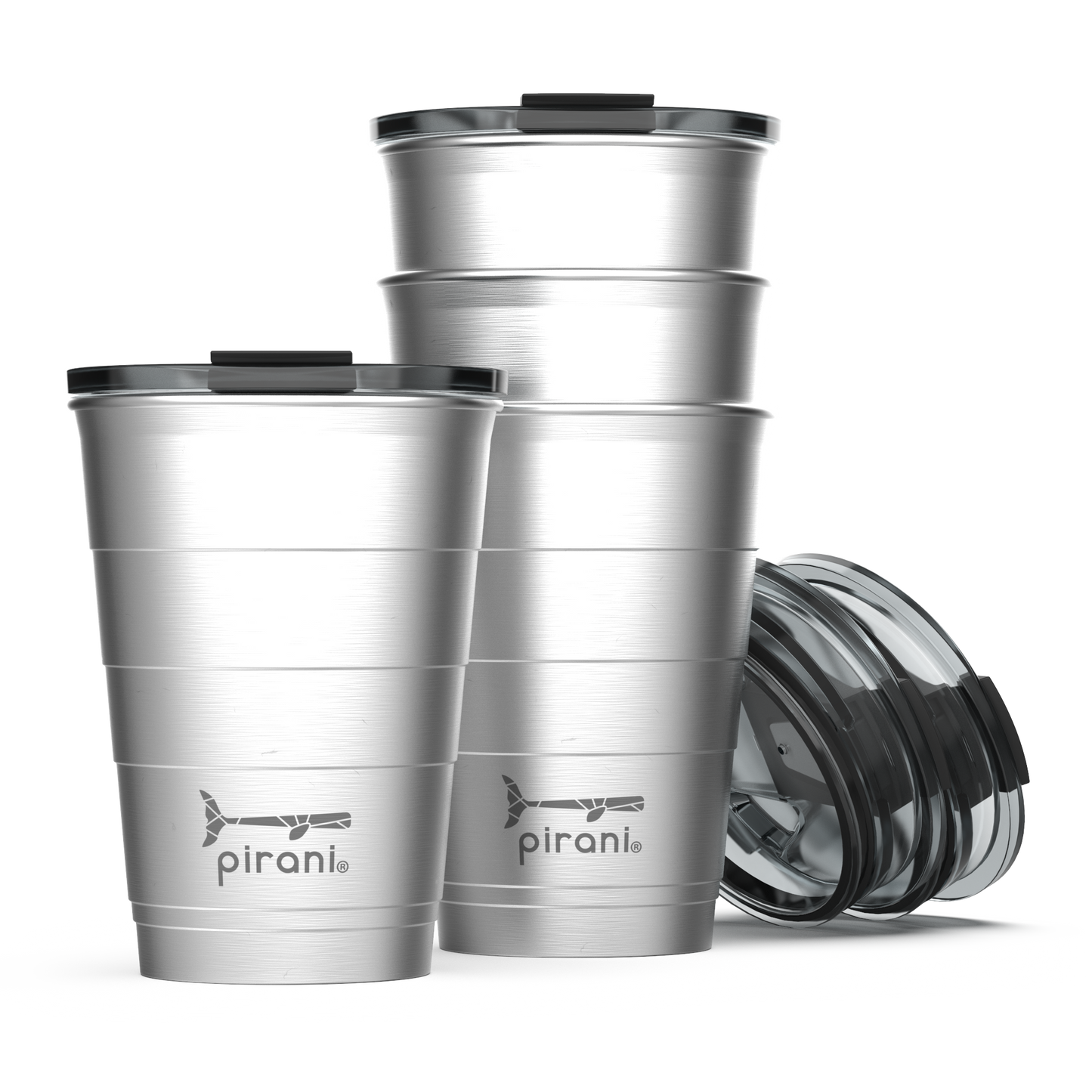 16 oz. Party Tumbler - 4 Pack - Backyard BBQ Set