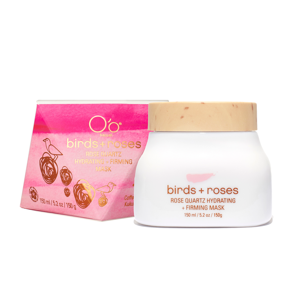 Birds + Roses Rose Quartz Hydrating + Firming Mask