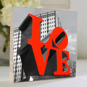 Love Park 5x5 Art Block