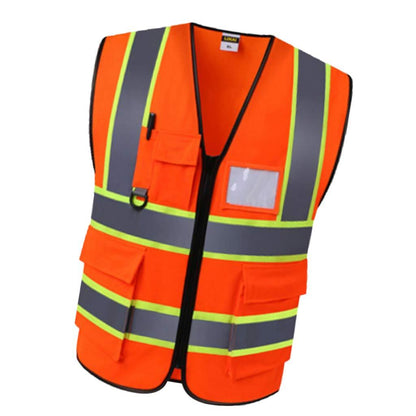 Protective Clothing Coat Greening Security Fluorescent Vest