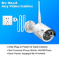 Home wireless kit 4-channel 3 million pixel wireless monitoring surveillance camera kit