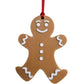 High-Quality 3D Printed Gingerbread Man Ornament for Festive Christmas Decorations