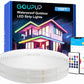 GUPUP 50 FT LED Strip Lights,Bluetooth LED Lights for Bedroom, Color Changing Light Strip with Music Sync, Phone Controller and IR Remote(App+Remote +Mic).