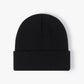 Unisex Solid Color Casual Simple Style Plain Color Beanie Hat, Fashionable Knitted Beanie Hat, Warm Beanie Hat for Fall & Winter, 2024 All-Match New Style Beanies