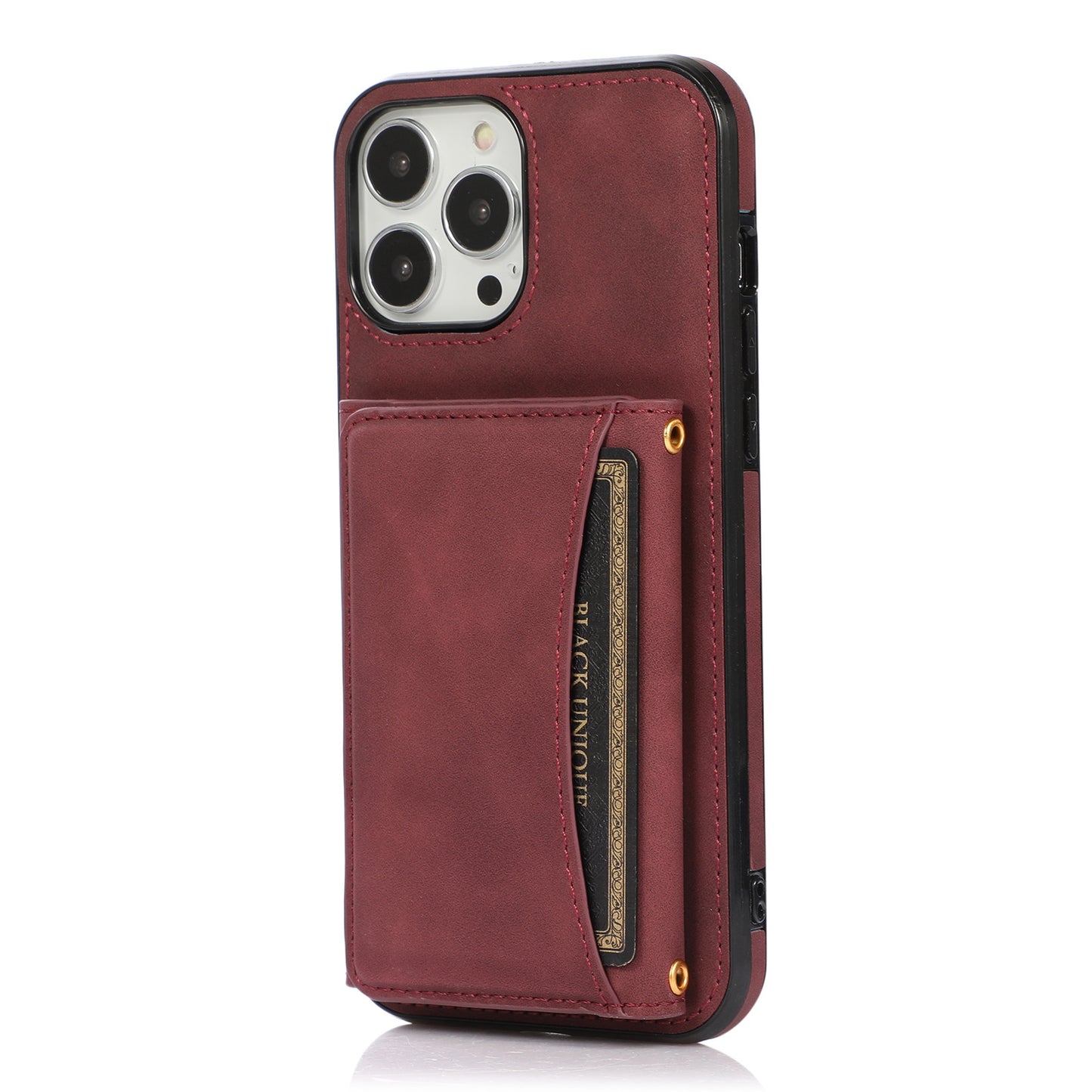 Leather Card Protection Sleeve Phone Case