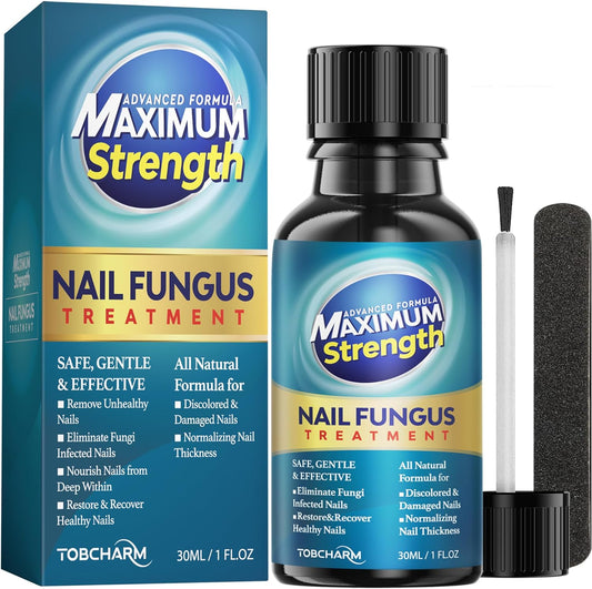 Nail Fungus Treatment for Toenails, Toe Nail Fungus Treatment, Nail Fungus Treatment, Toenail Fungus Treatment, Toe Fungus Treatment Extra Strength, Fungus Nail Killer, Nail Antifungal, Fungal Nail Treatment for Fingernails (30Ml)