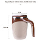 Lazy Coffee Stirring Cup Auto Stirring Cup Magnetic Rotating Electric Milk Cup Mark Cup 304 Stainless Steel