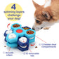 4 Layers Slow Feeder Puzzle Dog Bowls Assemble Slow Eating Bowl For Dogs Non-slip Interactive Dog Puzzle Game Slow Bowl Pet Products