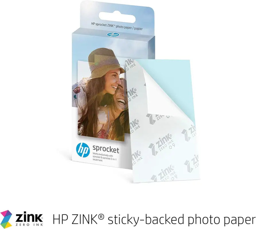 HP Sprocket 2"X3" Premium Zink Sticky Back Photo Paper