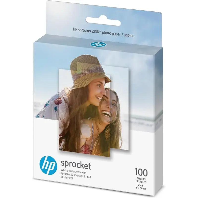 HP Sprocket 2"X3" Premium Zink Sticky Back Photo Paper