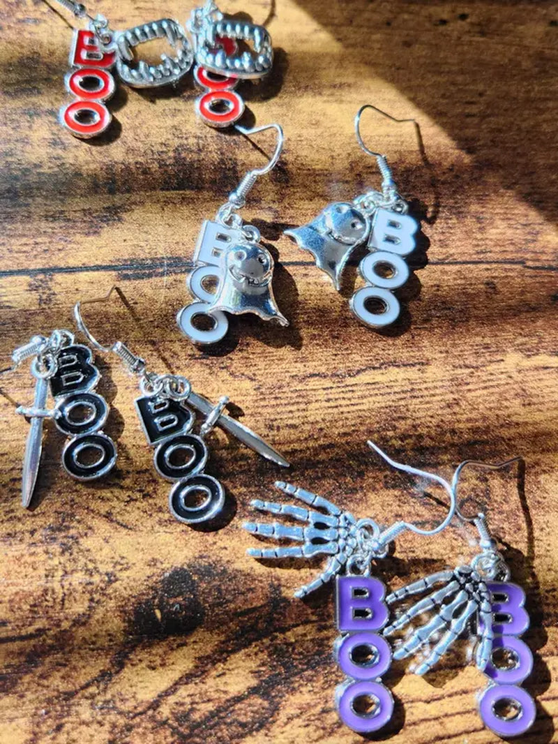 Boo Charm Earrings