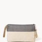 Block A Clutch - Gray