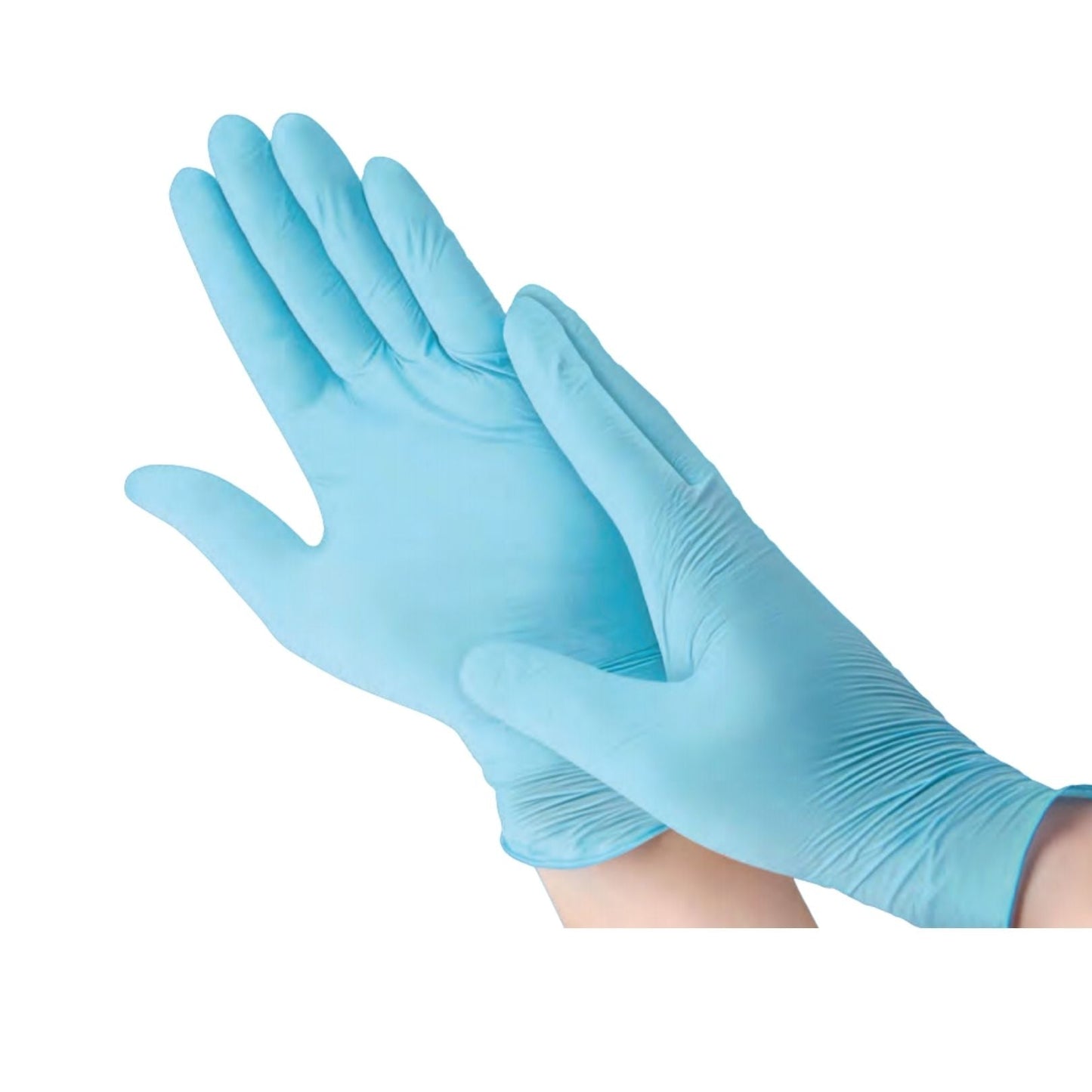 Nitrile Gloves -10 Boxes (8.49$/Box of 100pcs-100% Nitrile Patient Examination Gloves/ FDA 510(K), 4Mil - Nitrilium)