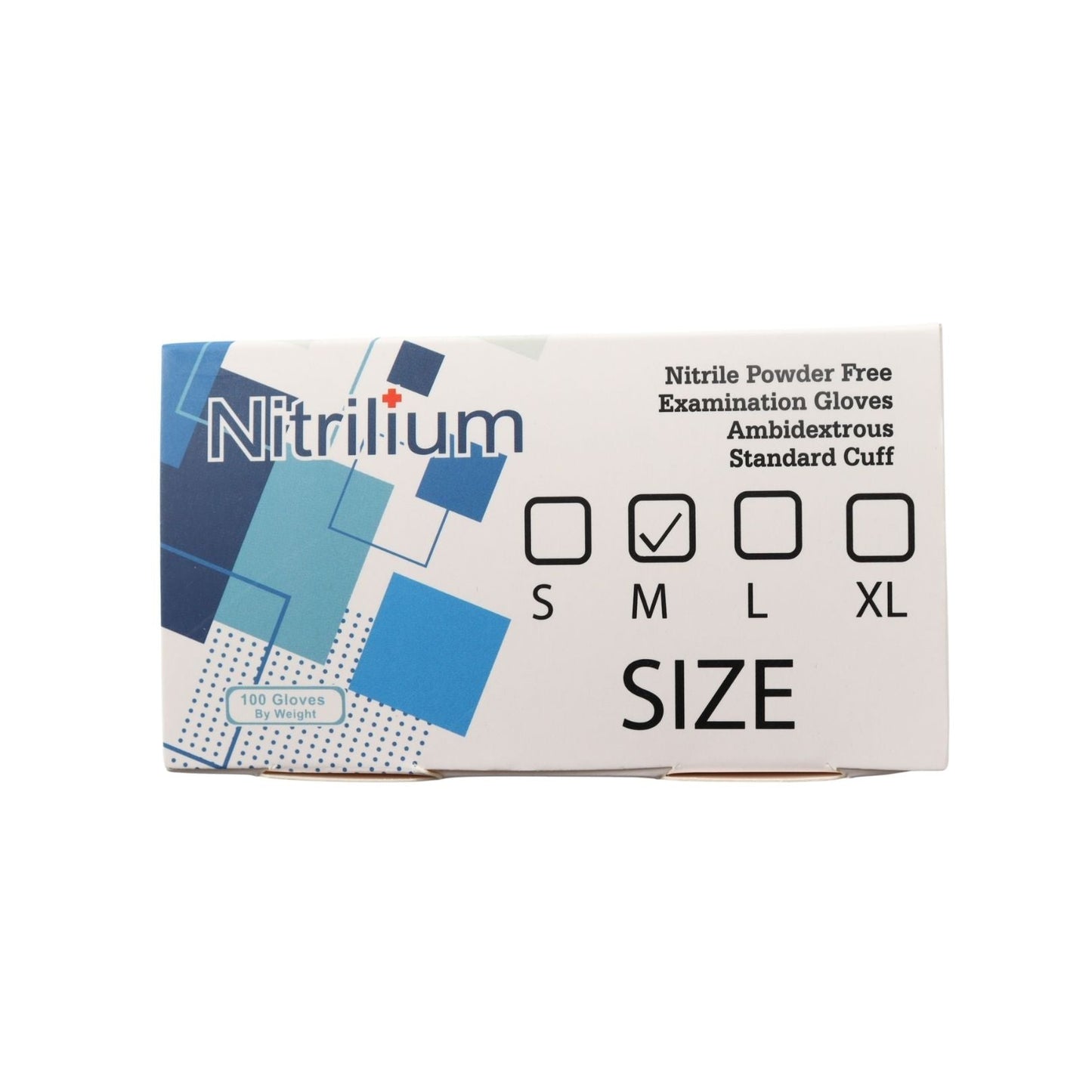 Nitrile Gloves -10 Boxes (8.49$/Box of 100pcs-100% Nitrile Patient Examination Gloves/ FDA 510(K), 4Mil - Nitrilium)