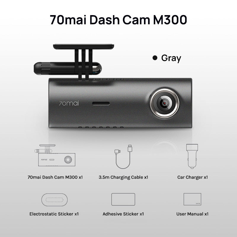 Products 70mai Dash Cam M300 Car DVR