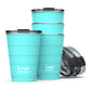 16 oz. Party Tumbler - 4 Pack - Backyard BBQ Set