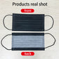 10-200pcs Surgical Face mask Disposable Black Non-wove  Filter Medical masks Certified surgical mask security protection masque
