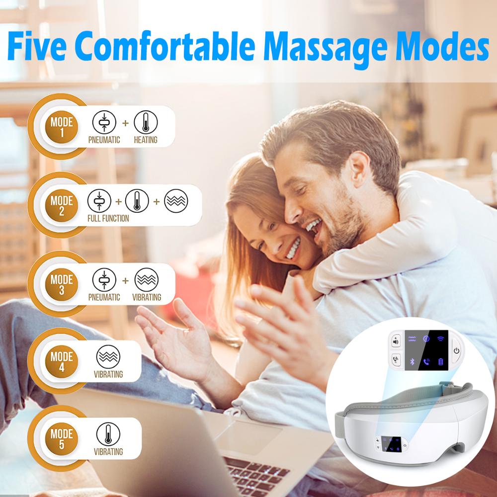 4D Smart Airbag Vibration Eye Massager