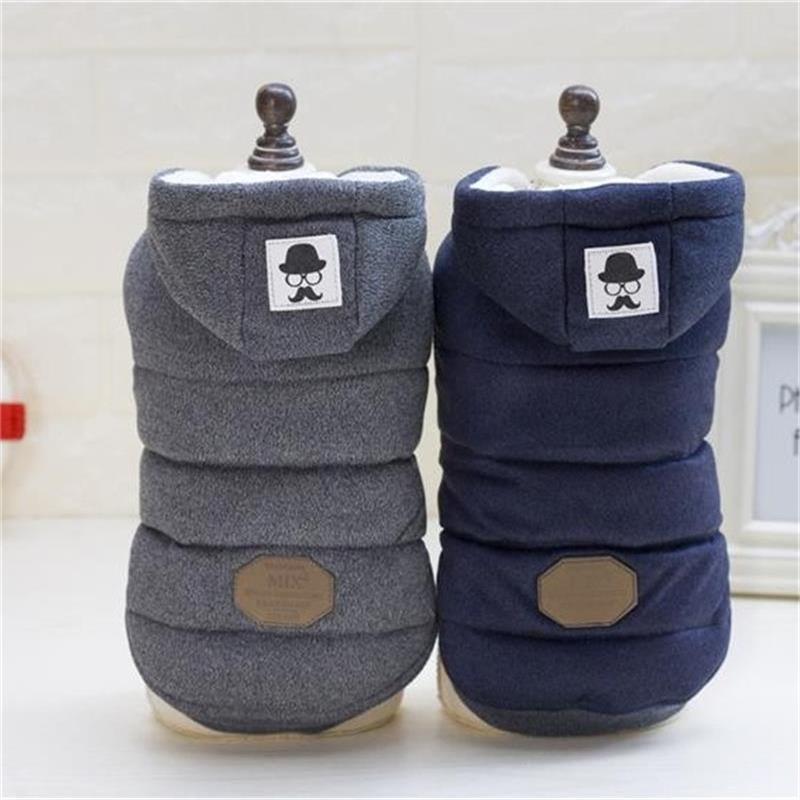 High Quality Pets Dog Clothes Cotton Winter Thicken Jacket Coat Costumes Hoodies Clothes for Small Puppy Dogs Cat Clothing 2021