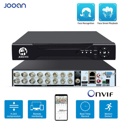 JOOAN 16CH DVR Surveillance Video HD-OUT P2P  Video Recorder Home Surveillance Security CCTV Digital