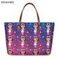 INSTANTARTS Cartoon Nurse Print Women Casual Work Handbags Large Capacity Tote Hospital Paramedical Fashion Travel Shoulder Bag