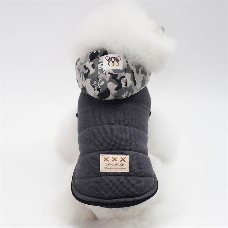 High Quality Pets Dog Clothes Cotton Winter Thicken Jacket Coat Costumes Hoodies Clothes for Small Puppy Dogs Cat Clothing 2021