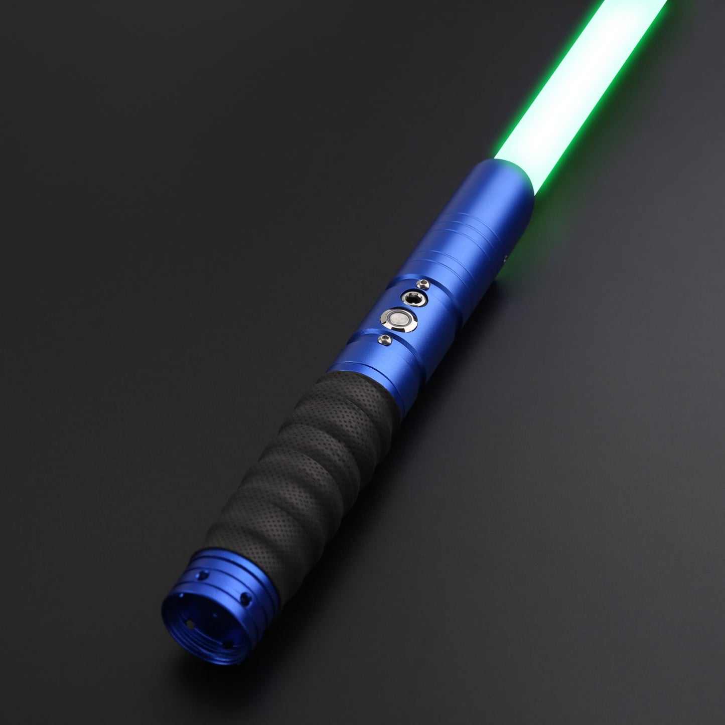 TXQSABER RGB Lightsaber Metal Hilt for Heavy Dueling 12 Color LED Change Volume Force 10 SoundFons FOC Blaster Laser Sword toys