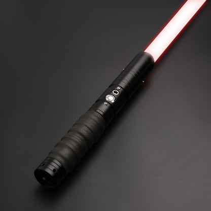 TXQSABER RGB Lightsaber Metal Hilt for Heavy Dueling 12 Color LED Change Volume Force 10 SoundFons FOC Blaster Laser Sword toys