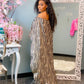 2 Piece Set Women Africa Clothes African Dashiki New Fashion Two Piece Suit Long Tops + Wide Pants Party Big Size For Lady