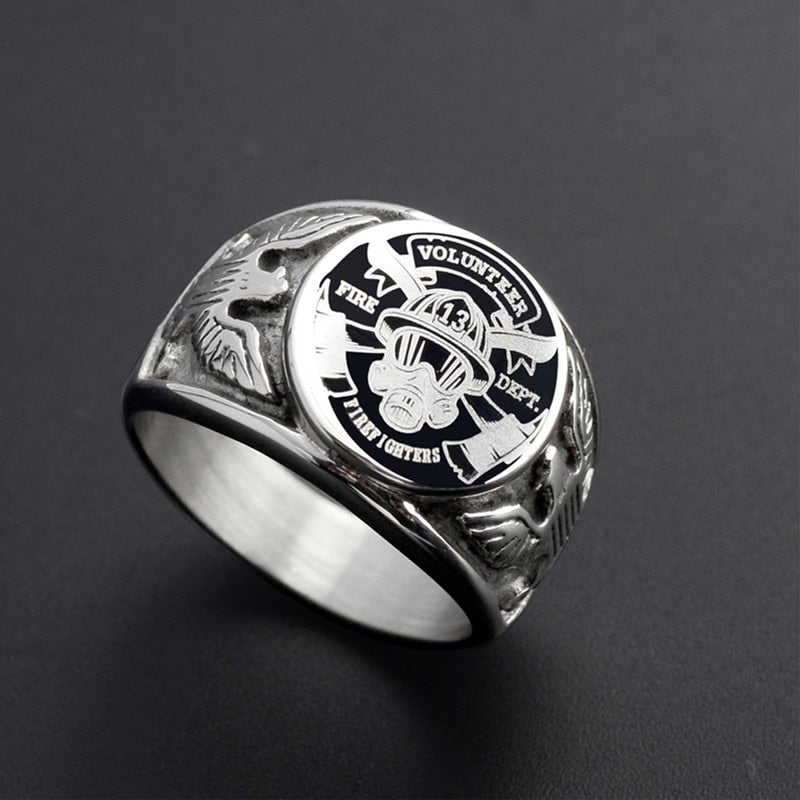 USA Military Ring United States MARINE CORPS US ARMY Men Signet Rings Fashion Stainless Steel Jewelry