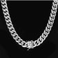 8mm/10mm/12mm/14mm Stainless Steel Curb Cuban Link Chain Punk Heavy Gold silver color  Plated Cuban Necklace For Men 30inch