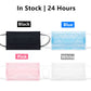 10-200pcs Surgical Face mask Disposable Black Non-wove  Filter Medical masks Certified surgical mask security protection masque