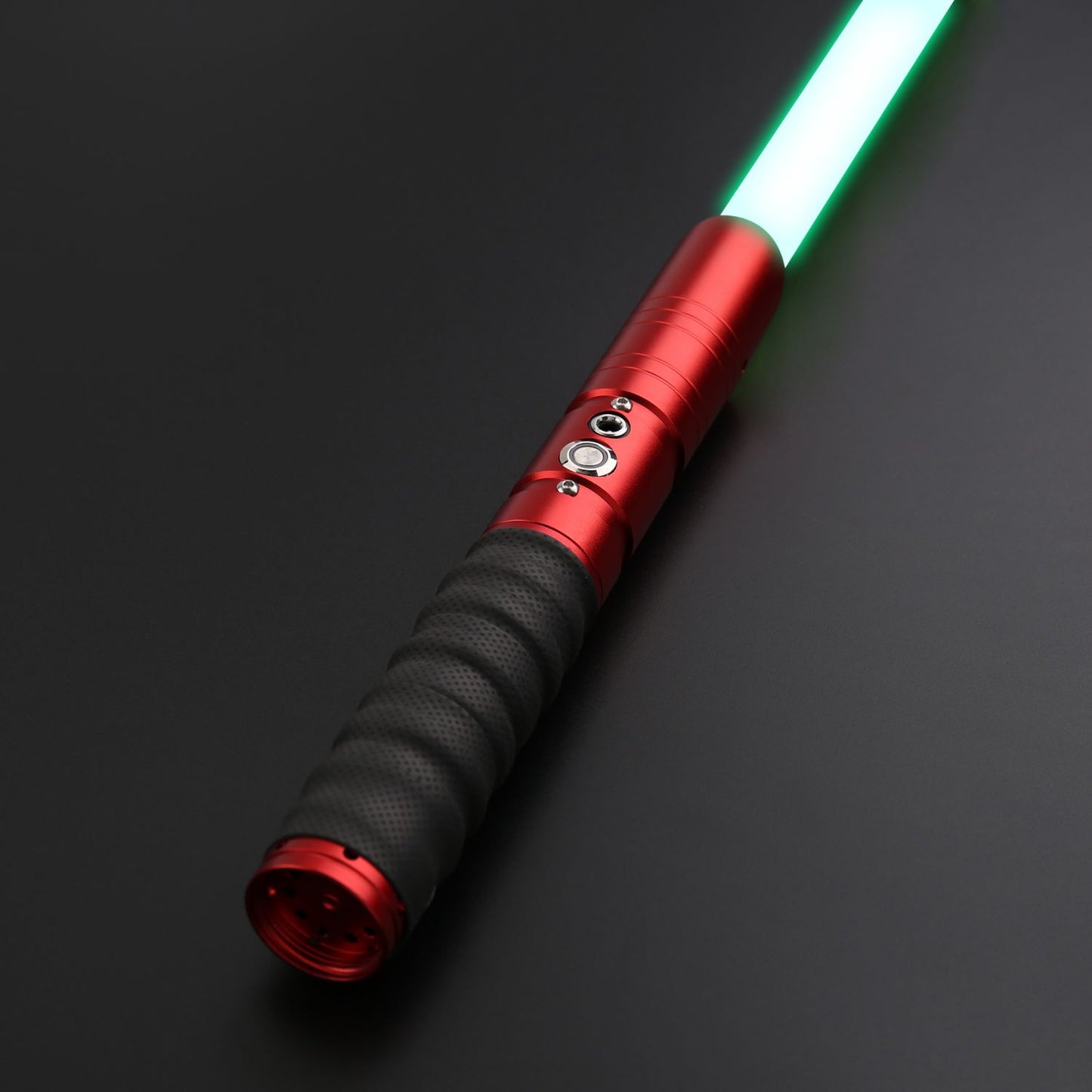 TXQSABER RGB Lightsaber Metal Hilt for Heavy Dueling 12 Color LED Change Volume Force 10 SoundFons FOC Blaster Laser Sword toys