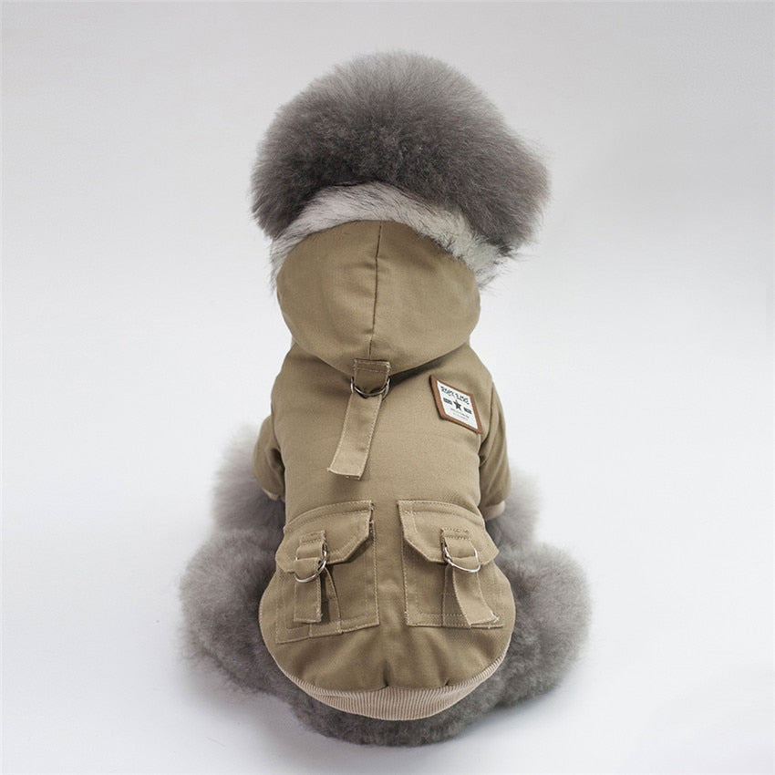 High Quality Pets Dog Clothes Cotton Winter Thicken Jacket Coat Costumes Hoodies Clothes for Small Puppy Dogs Cat Clothing 2021