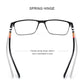 MERRYS DESIGN Men Luxury Square Glasses Frame Business Titanium Alloy Eyewear Acetate Legs Myopia Prescription Eyeglasses S2255
