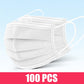 10-200pcs Surgical Face mask Disposable Black Non-wove  Filter Medical masks Certified surgical mask security protection masque