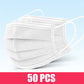10-200pcs Surgical Face mask Disposable Black Non-wove  Filter Medical masks Certified surgical mask security protection masque