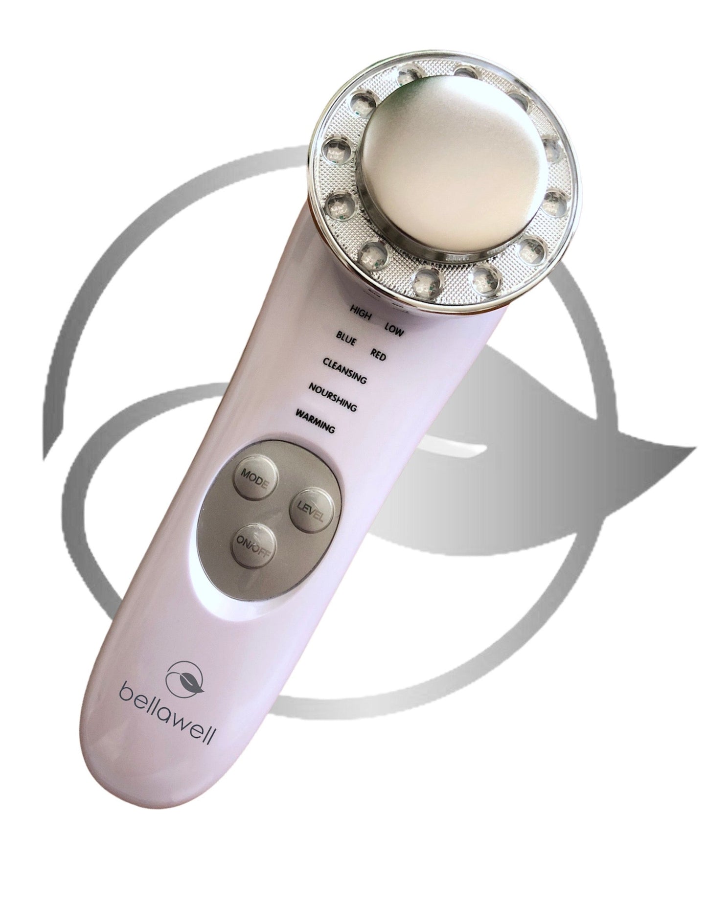 Beautiful BELLAWELL "Lily" Galvanic Face Massager Beauty Device