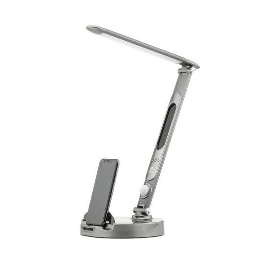 LumiCharge II- Premium LED Desk Lamp with Universal Phone Dock