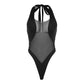 Summer Mesh Patchwork One-Piece Sexy bikini Swimsuit Split Vacation Clothes Women Bikini Sexy