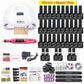 Manicure Set With 120W/80W/54W Led Nail Lamp Nail Set 35000RPM Nail drill Machine 40 Color UV Polish Gel Nail Kit Tools Set