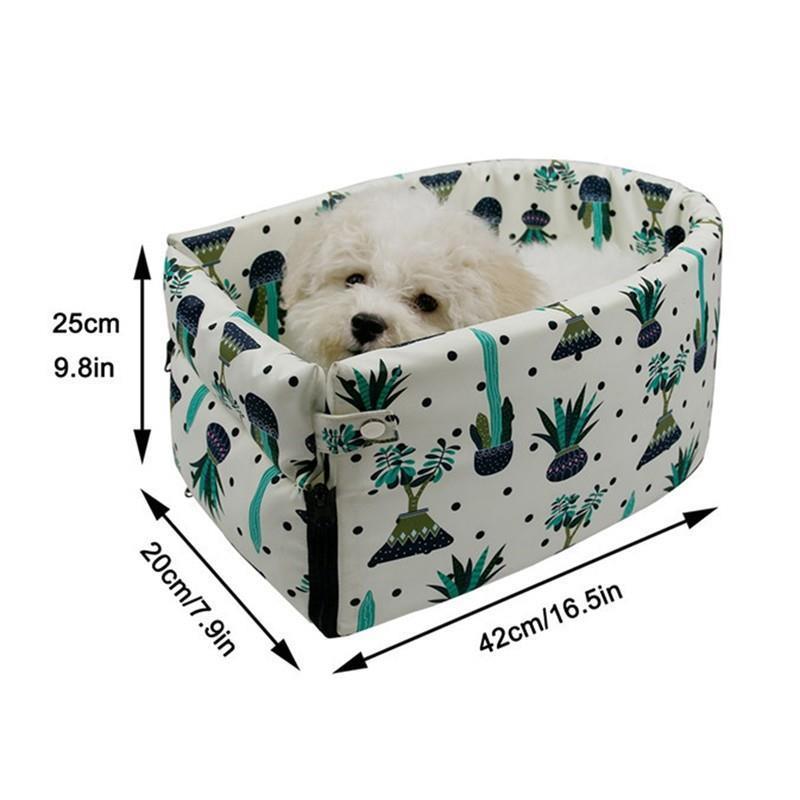 Portable Cat Dog Bed Travel Central Control Car Safety Pet Seat Transport Dog Carrier Protector For Small Dog Chihuahua Teddy