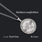 Pentagram Necklace Seven Archangel Amulet Protection Pentacle Pendant Necklaces for Women Men Trend Stainless Steel Jewelry Gift