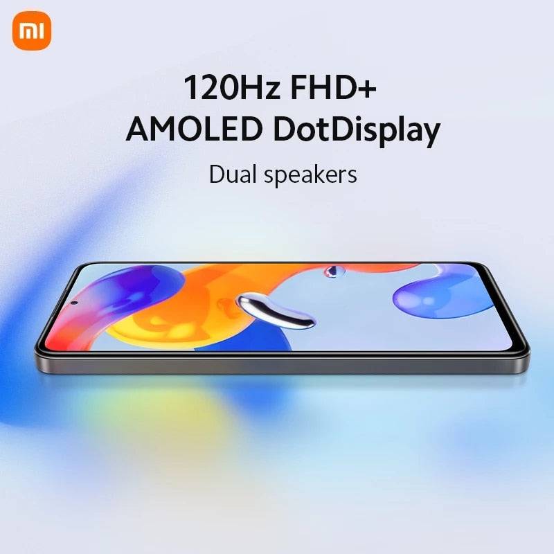 Global Version Xiaomi Redmi Note 11 Pro 5G 64/128GB Smartphone Octa Core Snapdragon 695 108MP Camera 67W Turbo Charging 5000mAh