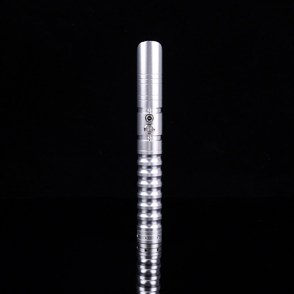 TXQSABER RGB Lightsaber Metal Hilt for Heavy Dueling 12 Color LED Change Volume Force 10 SoundFons FOC Blaster Laser Sword toys