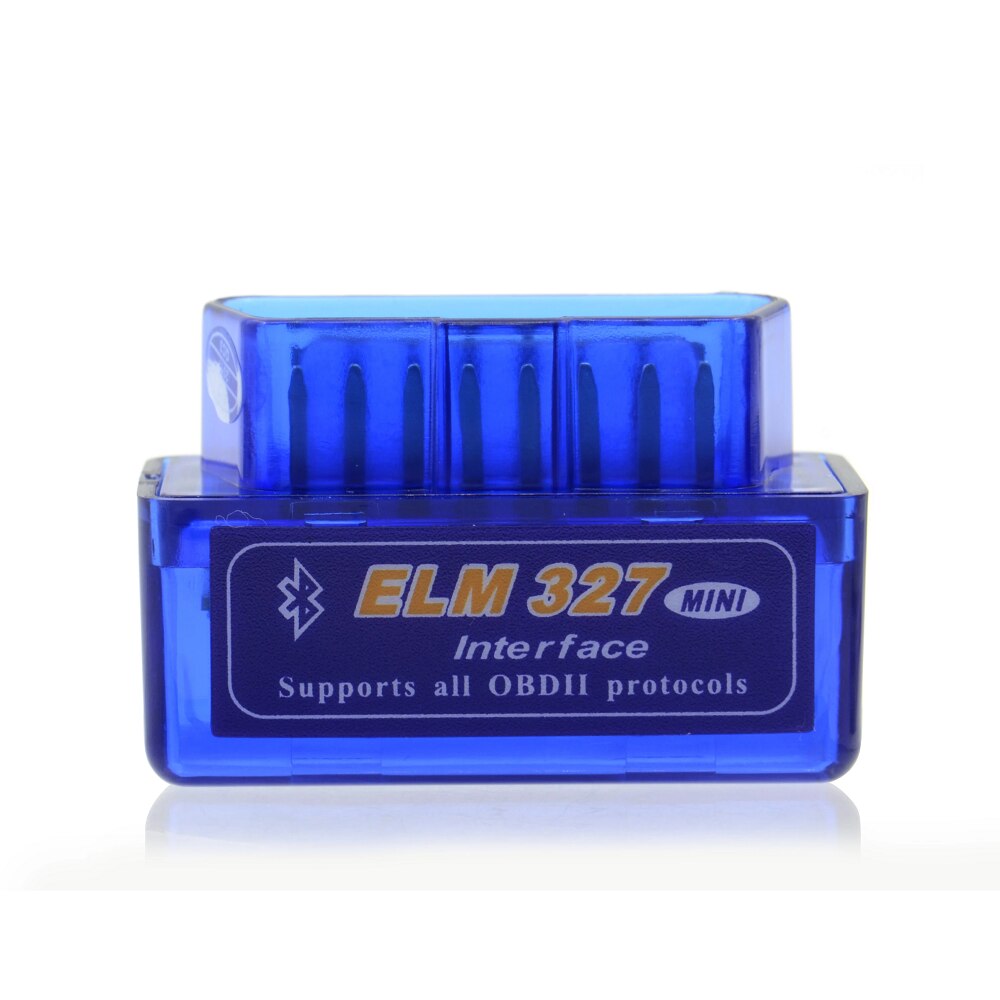 Mini ELM327 Bluetooth V2.1 OBD2 Car Diagnostic Scanner ELM 327 Bluetooth For Android/Symbian For OBDII Protocols 3 Colors